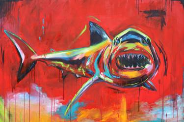 Original Expressionism Animal Paintings by Perrenoud Ludovic