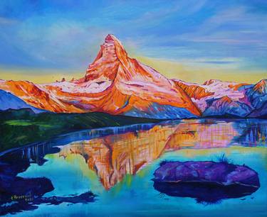 Matterhorn and Lake thumb