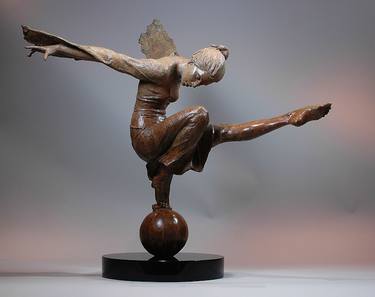 Original Figurative Nude Sculpture by N Tuan