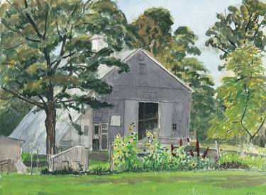Print of Rural life Paintings by Nat Simkins