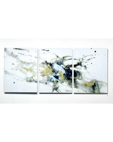 Original Abstract Expressionism Abstract Printmaking by STELLA CHANG