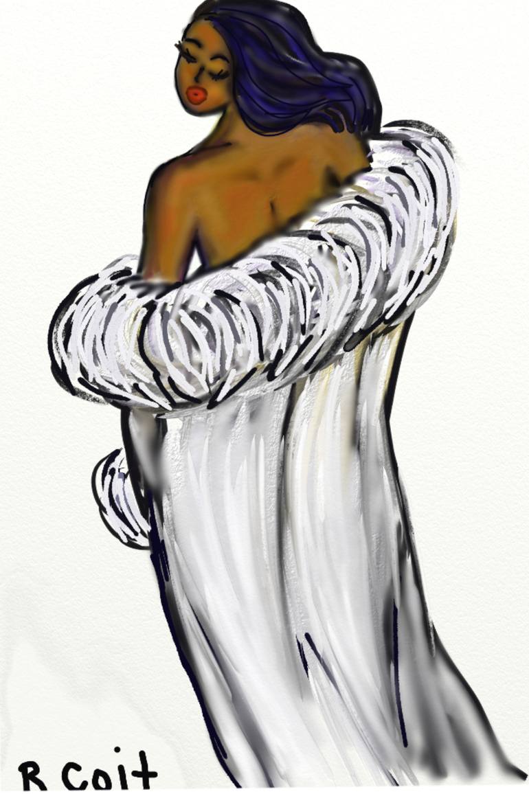 She Seduce Me Painting by Rose Coit | Saatchi Art