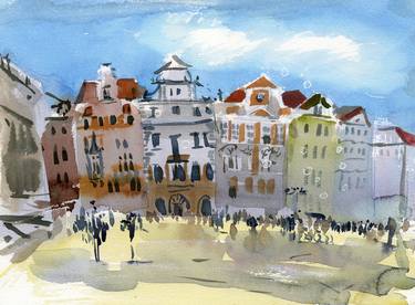 Print of Expressionism Travel Paintings by Sveta Mikhalevich