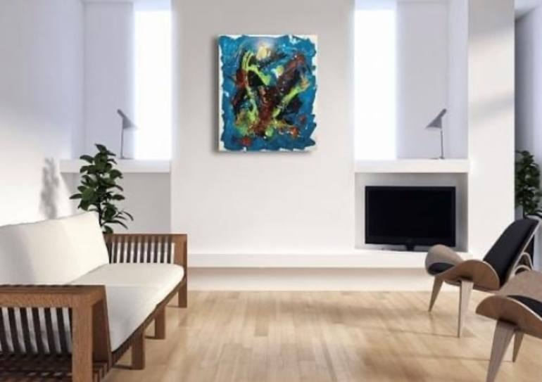 Original Abstract Painting by David Rule