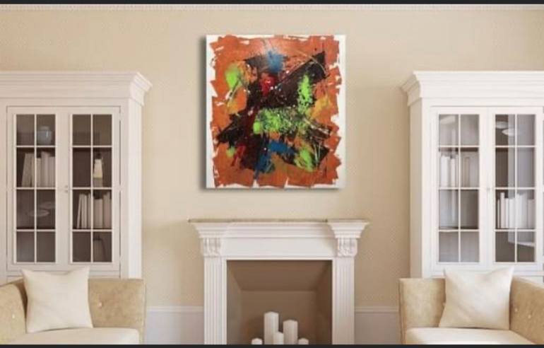 Original Abstract Painting by David Rule