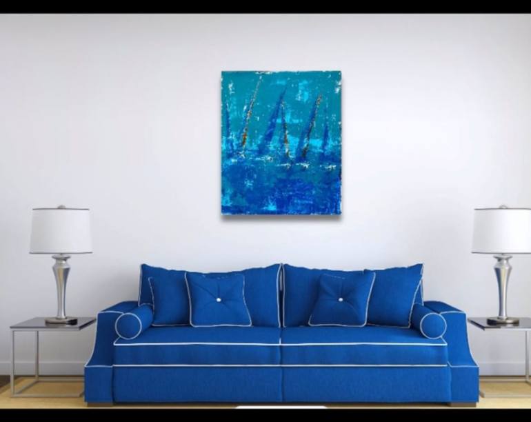 Original Abstract Expressionism Abstract Painting by David Rule