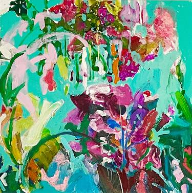 Original Garden Paintings by Lisa Reindorf