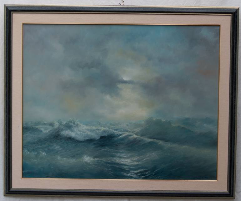 Original Realism Seascape Painting by Stevo Ivastanin