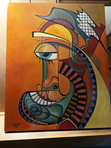 Print of Cubism Fantasy Paintings by Oxana Uryasev