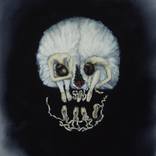 The Fragile Illusion - Two Ballerinas - Optical Illusion Skull by Olga Beliaeva Watercolor
