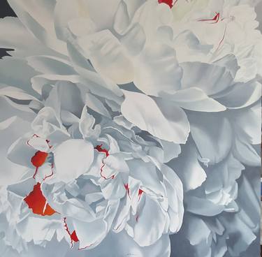 Original Floral Paintings by Luigi Maria de Rubeis