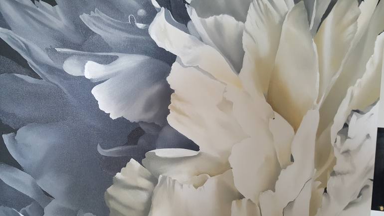 Original Figurative Floral Painting by Luigi Maria De Rubeis