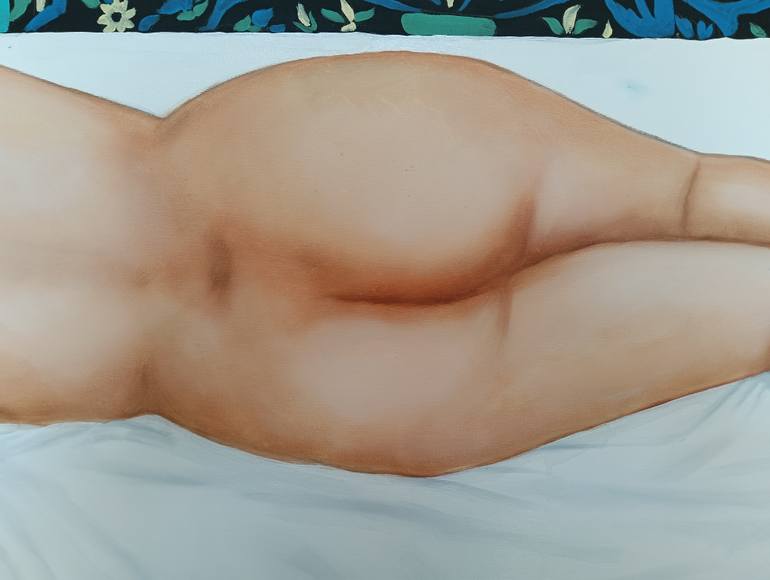 Original Classicism Women Painting by Luigi Maria De Rubeis