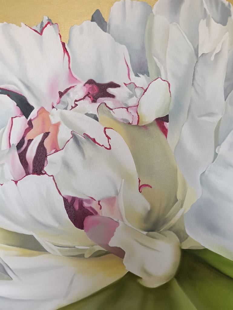 Original Figurative Floral Painting by Luigi Maria De Rubeis