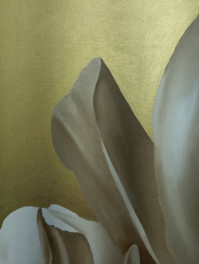 Original Figurative Floral Painting by Luigi Maria De Rubeis