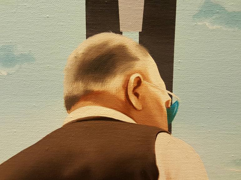 Original Figurative Other Painting by Luigi Maria De Rubeis