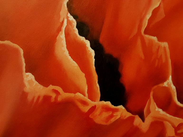 Original Figurative Floral Painting by Luigi Maria De Rubeis