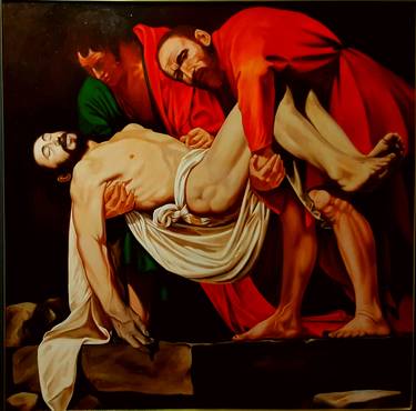 DEPOSITION, AFTER CARAVAGGIO thumb