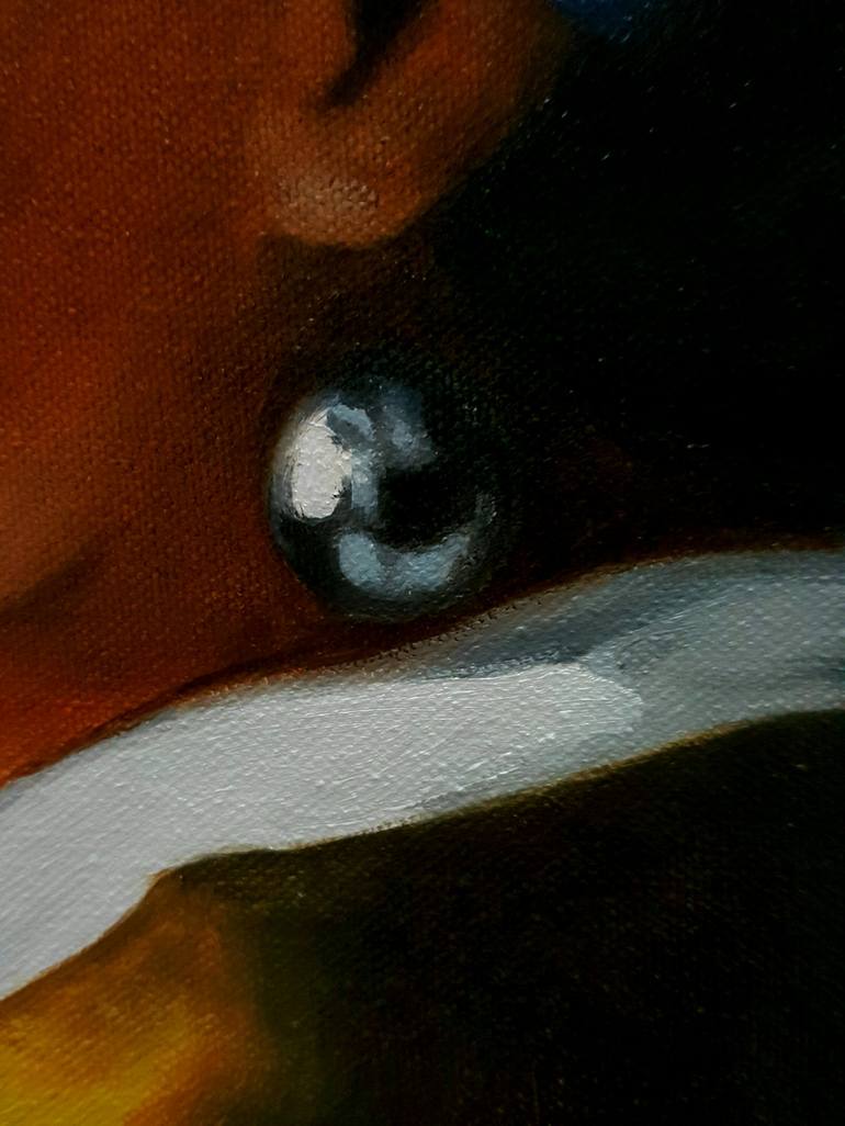 Original Figurative People Painting by Luigi Maria De Rubeis