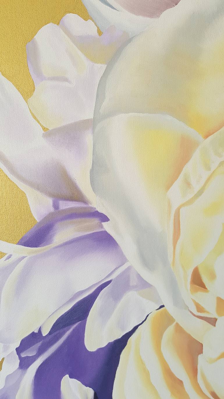 Original Figurative Floral Painting by Luigi Maria De Rubeis