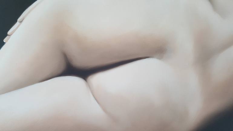 Original Figurative Nude Painting by Luigi Maria De Rubeis