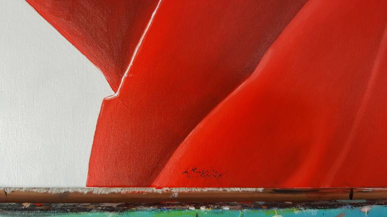 Original Figurative World Culture Painting by Luigi Maria De Rubeis