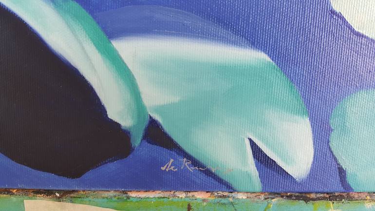 Original Conceptual Architecture Painting by Luigi Maria De Rubeis