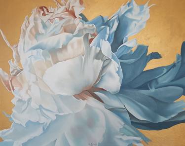 Original Floral Paintings by Luigi Maria de Rubeis