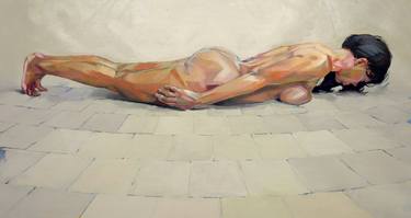 Original Nude Paintings by Alejandro Casanova Barberán