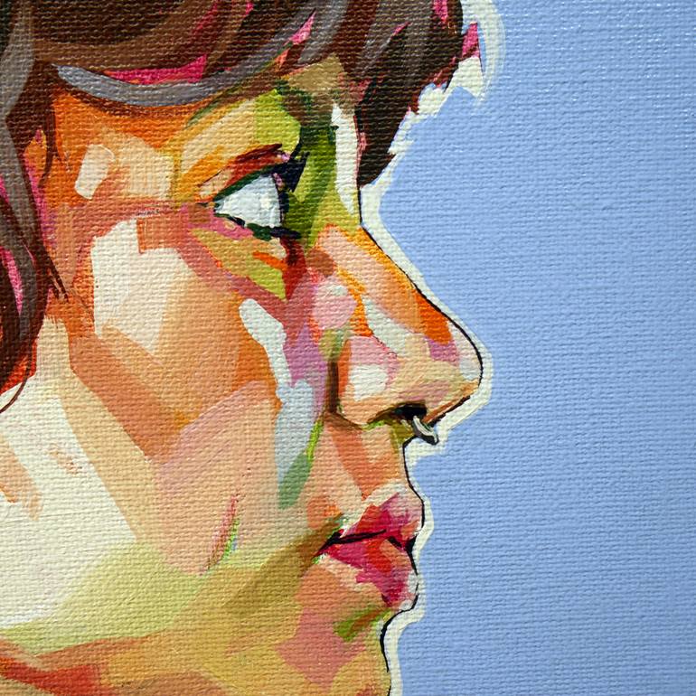 Original Figurative People Painting by Alejandro Casanova Barberán