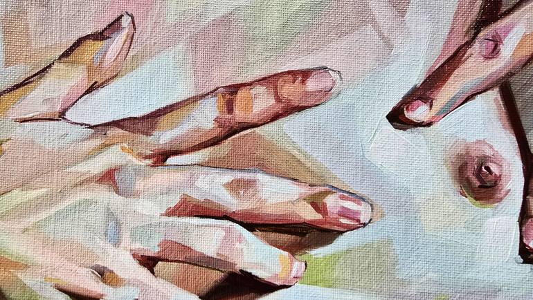 Original Figurative People Painting by Alejandro Casanova Barberán