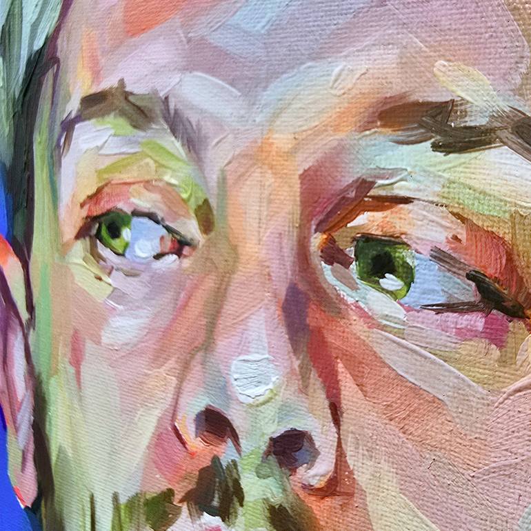 Original Figurative People Painting by Alejandro Casanova Barberán
