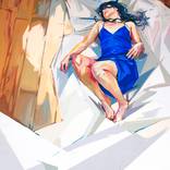 Geometry, Cobalt, and Body by Alejandro Casanova Barberán