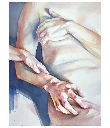 Original Fine Art Nude Paintings by Alejandro Casanova Barberán