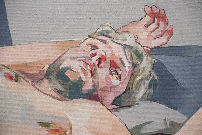 Original Figurative People Painting by Alejandro Casanova Barberán
