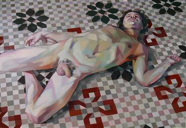 Original Nude Paintings by Alejandro Casanova Barberán