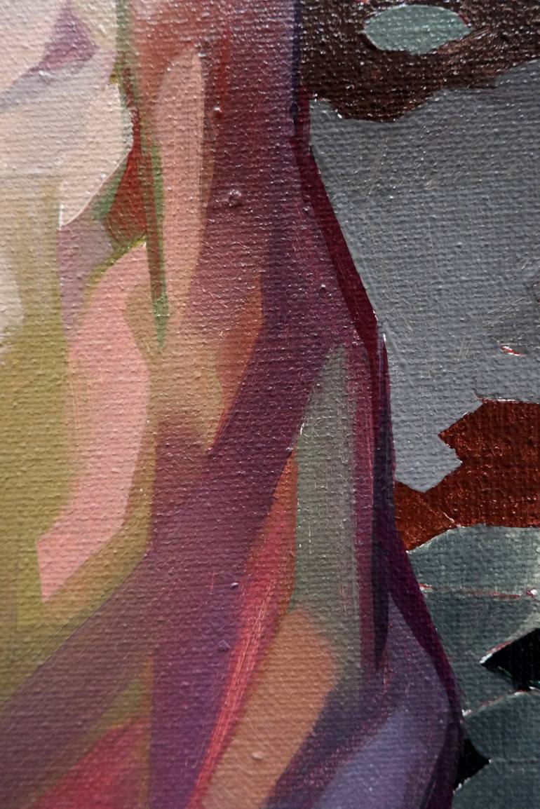 Original Realism Nude Painting by Alejandro Casanova Barberán