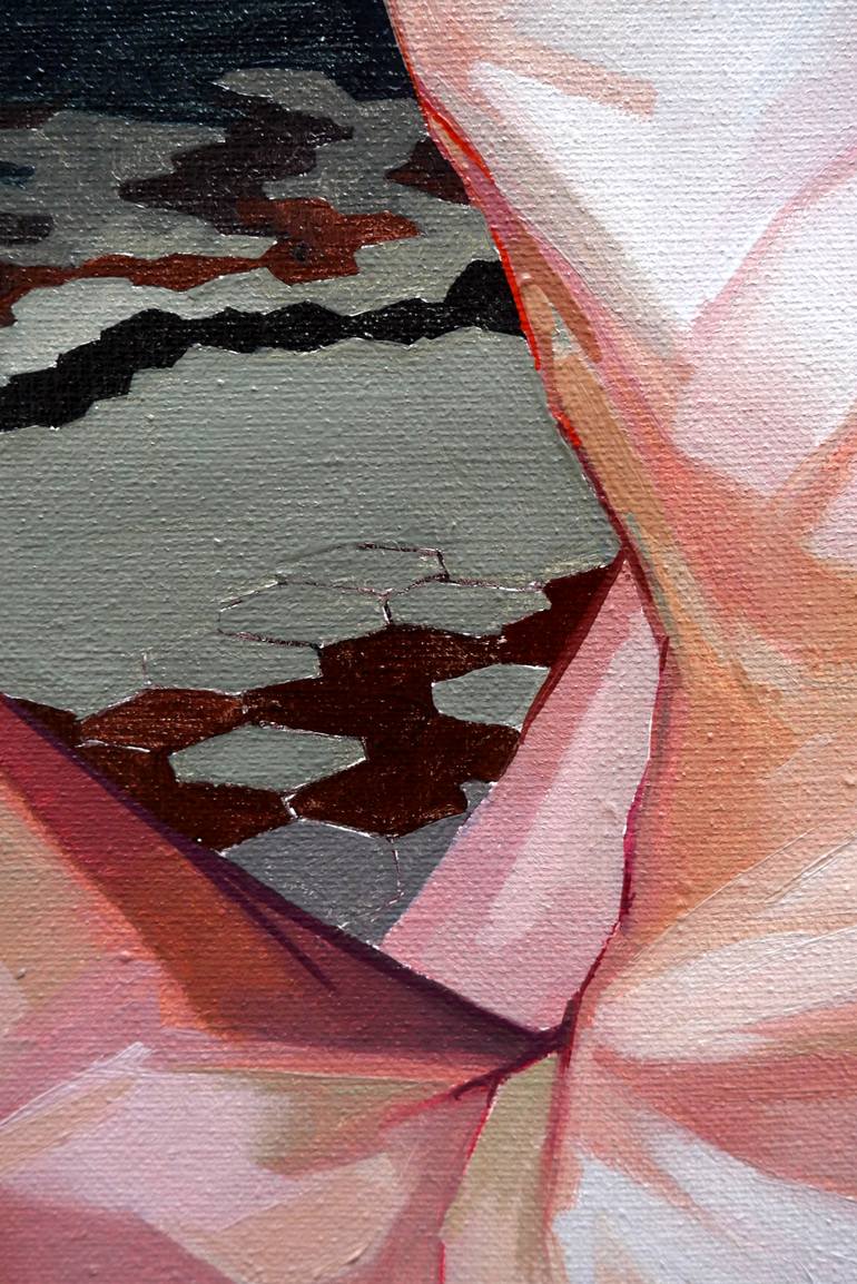 Original Realism Nude Painting by Alejandro Casanova Barberán