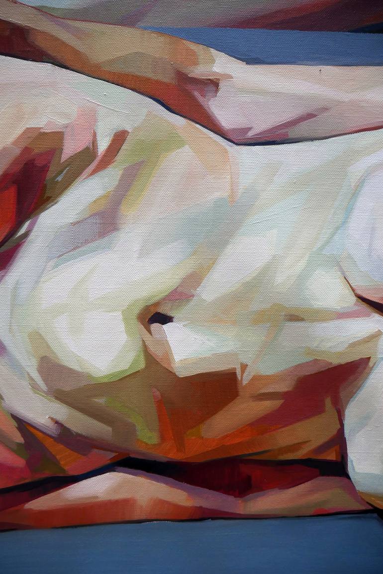 Original Nude Painting by Alejandro Casanova Barberán