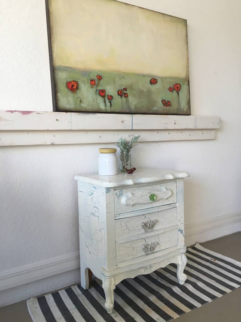 Original Impressionism Floral Painting by Drew Noel Marin