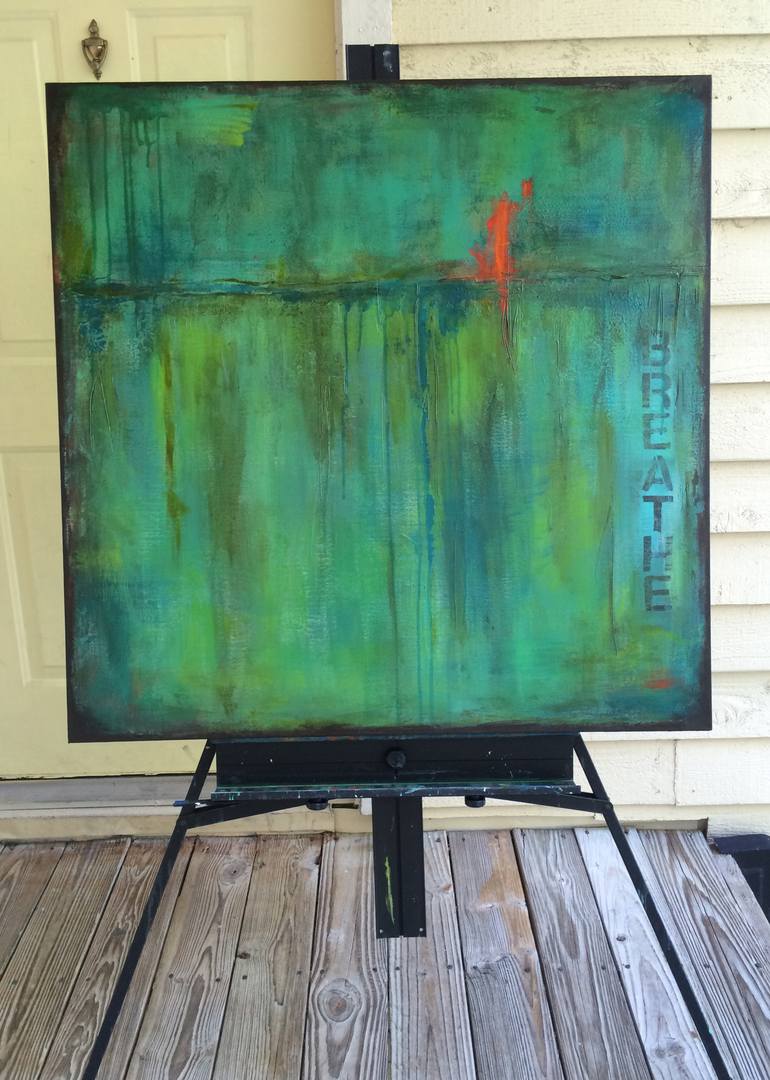 Original Abstract Painting by Drew Noel Marin