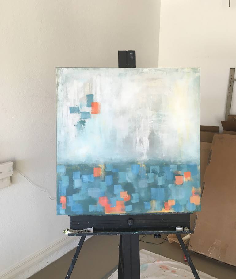 Original Abstract Painting by Drew Noel Marin