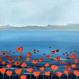 Playful Poppies by Drew Noel Marin