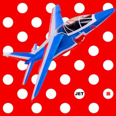 Print of Pop Art Airplane Printmaking by Ran Andrews