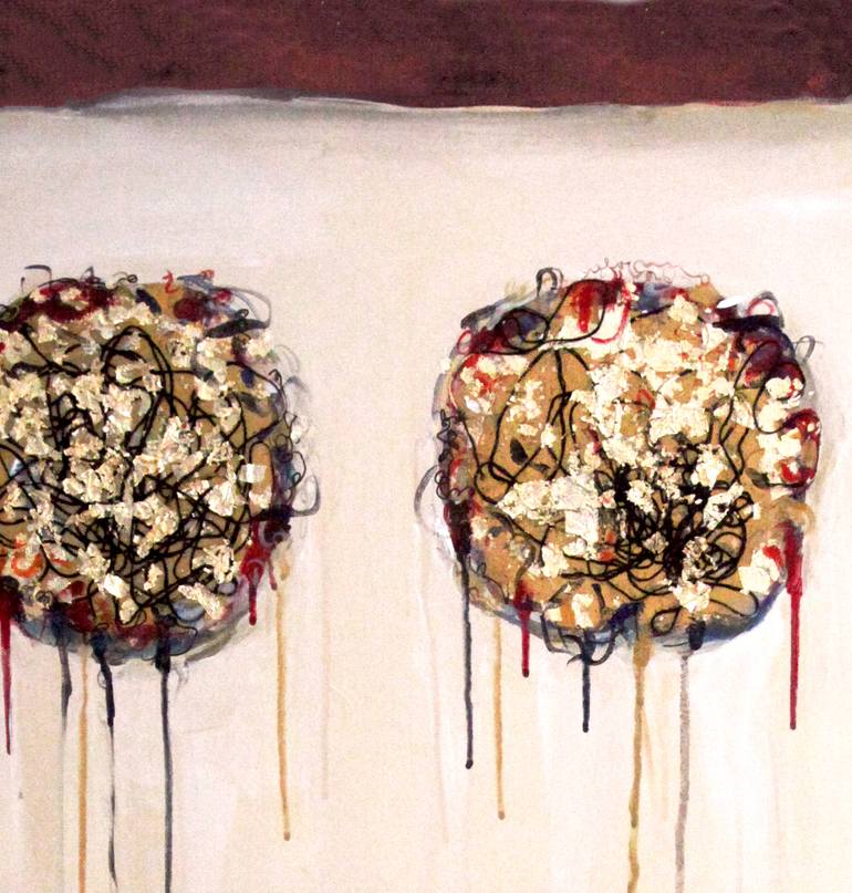 Original Abstract Painting by Saya Behnam