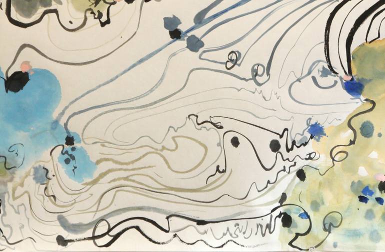Original Abstract Painting by Saya Behnam