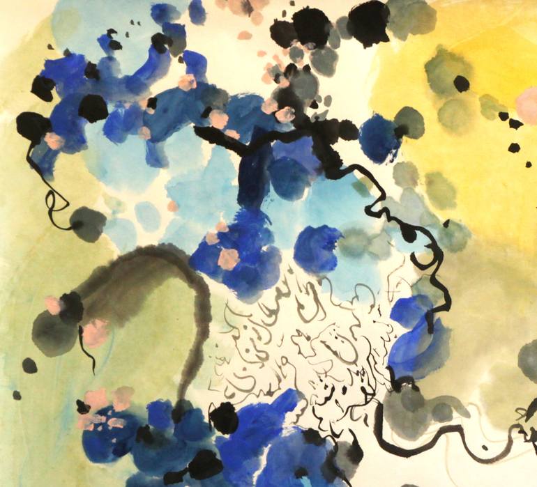 Original Abstract Painting by Saya Behnam