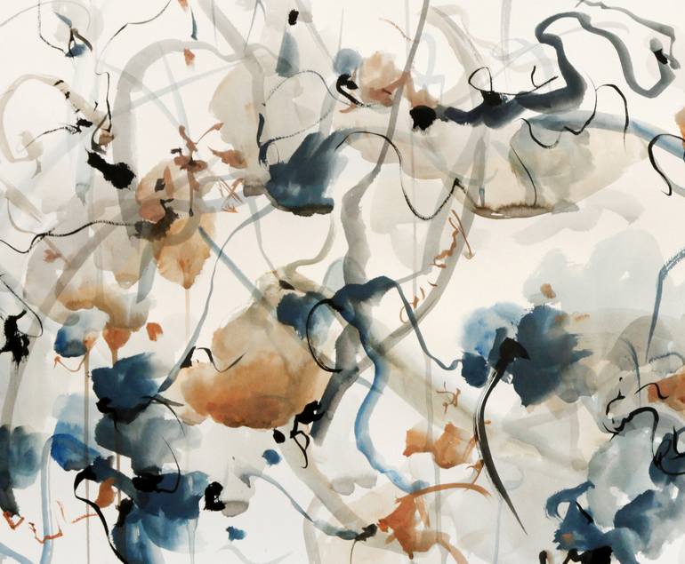 Original Abstract Painting by Saya Behnam