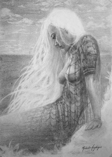 Print of Fine Art Fantasy Drawings by Michelle Angelique