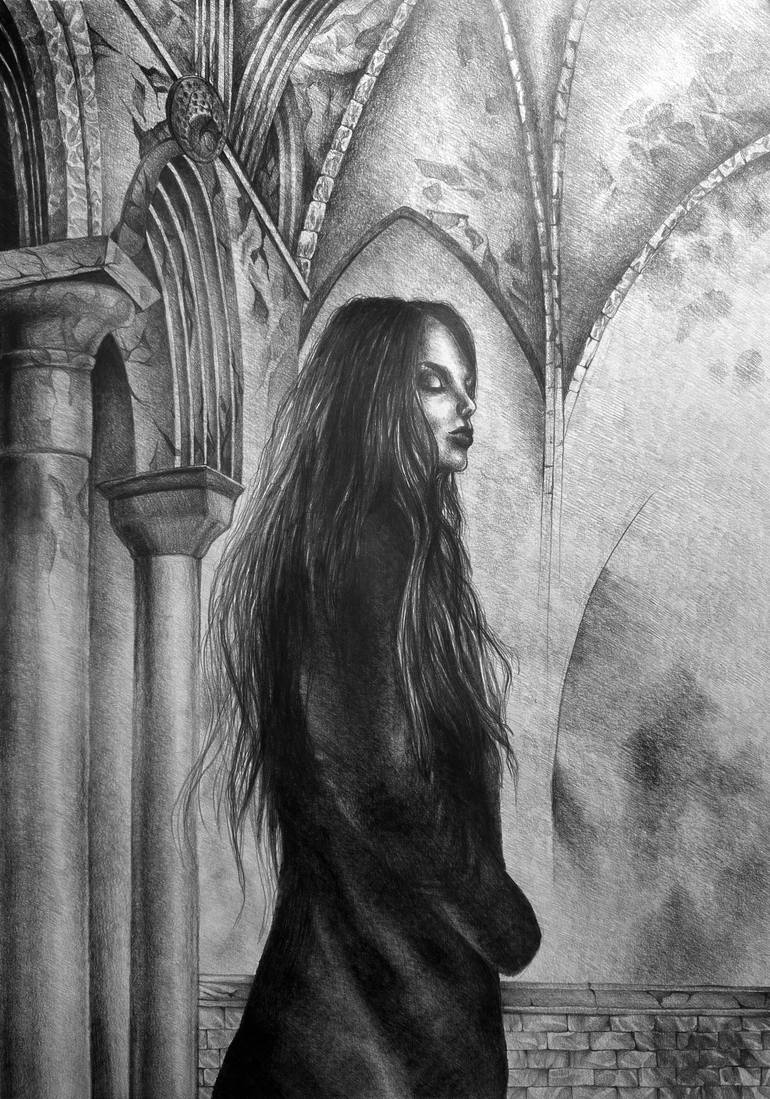 Original  Drawing by oana rinaldi